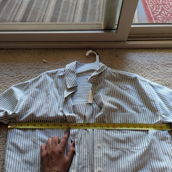 Madewell The Signature Oxford Crop Shirt - Picture 10 of 13
